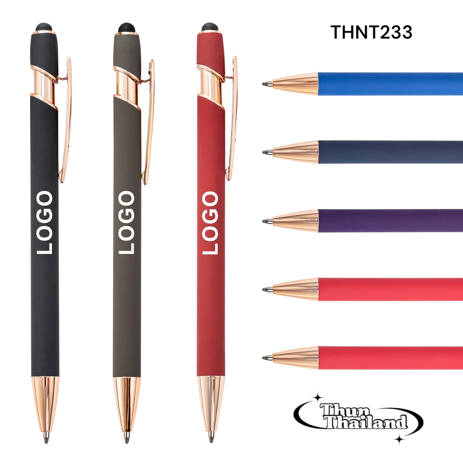 ปากกาหมึกเจล หัวกดiPad สไตล์หรูหราหัว 0.5 - ThunThailand เครื่องเขียนและของขวัญพรีเมียม