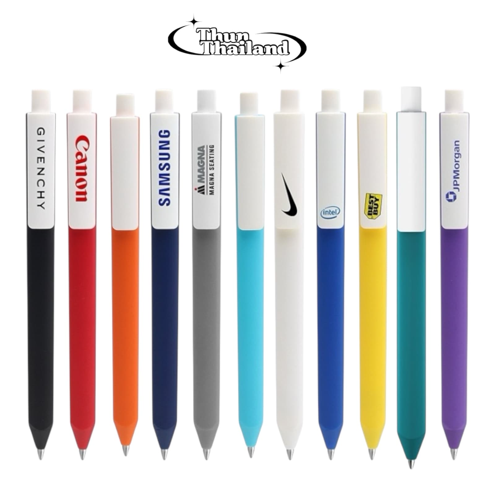 ปากกาหมึกเจล หัว 0.5 ปากกาทรงสามเหลี่ยม ไส้ปากกา Swiss made - ThunThailand เครื่องเขียนและของขวัญพรีเมียม